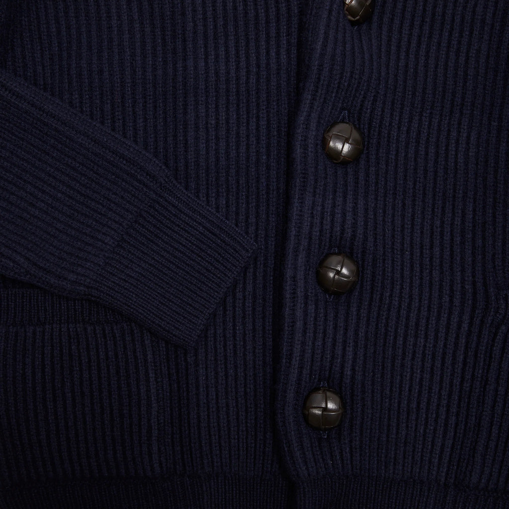 McGeorge of Scotland Shawl Cardigan in Navy