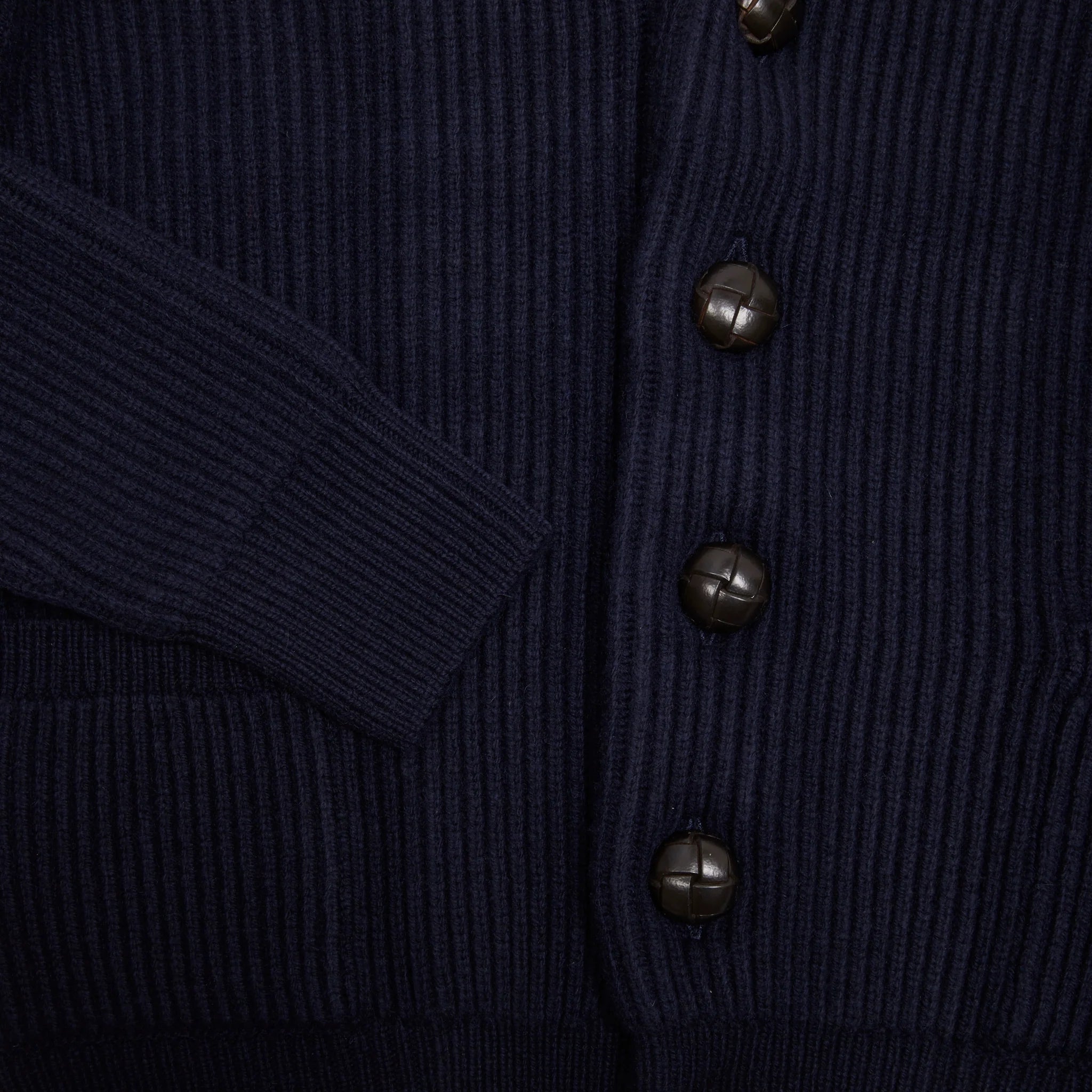 McGeorge of Scotland Shawl Cardigan in Navy